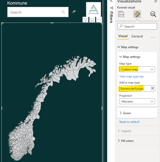 visual custom map , Installing a custom map